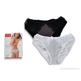 Фотография Трусы Весна/осень QG3537 mix (8 шт. р.сетка M-2XL) "Textile" недорого оптом от прямого поставщика