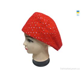 Фотография Кепка женская Лето Кенголка 0799 червоний (3 шт. р.сетка 56-59) "Mabi" недорого оптом от прямого поставщика
