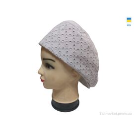 Фотография Кепка женская Лето Кенголка 0796 св.сірий (3 шт. р.сетка 56-59) "Mabi" недорого оптом от прямого поставщика