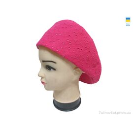 Фотография Кепка женская Лето Кенголка 0795 малиновий (3 шт. р.сетка 56-59) "Mabi" недорого оптом от прямого поставщика