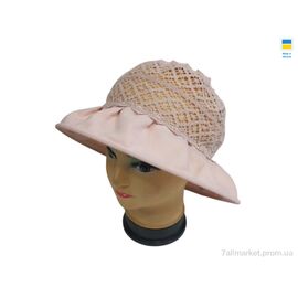 Фотография Шляпа женская Лето 0787 рожевий (4 шт. р.сетка 56-60) "Mabi" недорого оптом от прямого поставщика