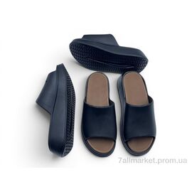 Шльопанці жіночі полегшені Літо 2501 black (12 пар р.36-41) "Rai shoes" недорого оптом від прямого постачальника