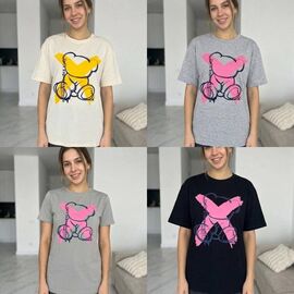 футболка жіноча 5805 l.grey р.46-54 "Imlion" недорого оптом від прямого постачальника