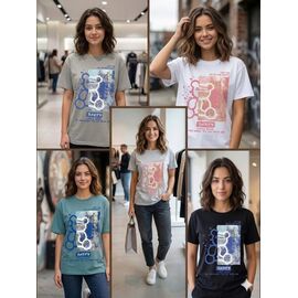 футболка жіноча 5805-10 blue р.46-54 "Imlion" недорого оптом від прямого постачальника