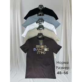 Футболка чоловіча H1478 white р.48-56 "Hai" недорого оптом від прямого постачальника