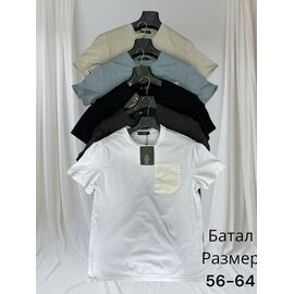 Футболка чоловіча H1514 beige р.56-64 "Hai" недорого оптом від прямого постачальника