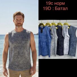 Майка чоловіча 19C mix р.XL-3XL "Lina" недорого оптом від прямого постачальника