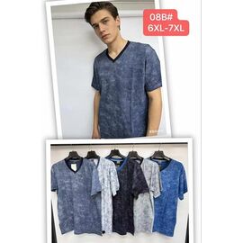 Футболка чоловіча 08A mix р.XL-3XL "Lina" недорого оптом від прямого постачальника