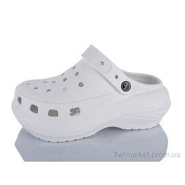 Крокси жіночі літні Літо SD11089-2 (12 пар р.36-41) "YZY" недорого оптом від прямого постачальника