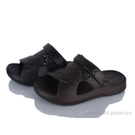 Шльопанці чоловічі пляжні Літо SU10545 mix (24 пар р.41-46) "YZY" недорого оптом від прямого постачальника