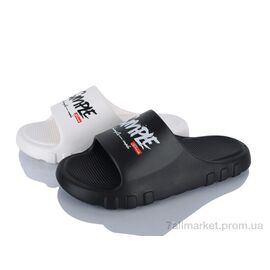 Шльопанці чоловічі пляжні Літо SU11152 mix (24 пар р.41-46) "YZY" недорого оптом від прямого постачальника