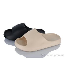 Шльопанці жіночі полегшені Літо SD11155 mix (24 пар р.36-41) "YZY" недорого оптом від прямого постачальника