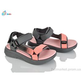 Босоніжки дитячі літні Літо L851-3-5 (8 пар р.31-37) "BBT" недорого оптом від прямого постачальника