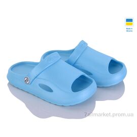 Фотография Шлепки детские летние Лето DS ПД06 бірюза (8 пар р.24-31) "Vladimir" недорого оптом от прямого поставщика
