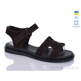 Босоніжки жіночі літні Літо 514 корич.з. (6 пар р.36-40) "Sali" недорого оптом від прямого постачальника