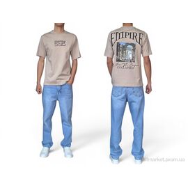 Фотография Футболка мужская Лето 90586 tas (5 шт. р.сетка S-XL) "I8denim" недорого оптом от прямого поставщика