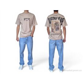 Фотография Футболка мужская Лето 90584 tas (5 шт. р.сетка S-XL) "I8denim" недорого оптом от прямого поставщика