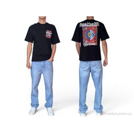 Фотография Футболка мужская Лето 90555 siyah (5 шт. р.сетка S-XL) "I8denim" недорого оптом от прямого поставщика