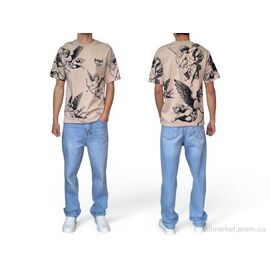 Фотография Футболка мужская Лето 90566 tas (5 шт. р.сетка S-XL) "I8denim" недорого оптом от прямого поставщика