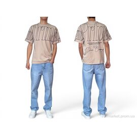 Фотография Футболка мужская Лето 90573 tas (5 шт. р.сетка S-XL) "I8denim" недорого оптом от прямого поставщика