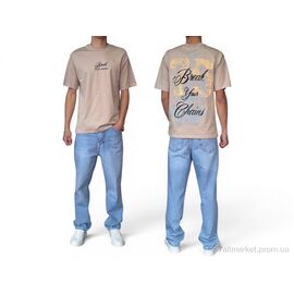 Фотография Футболка мужская Лето 90570 tas (5 шт. р.сетка S-XL) "I8denim" недорого оптом от прямого поставщика
