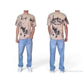 Фотография Футболка мужская Лето 90572 tas (5 шт. р.сетка S-XL) "I8denim" недорого оптом от прямого поставщика