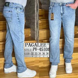 Джинси чоловічі PV4510 l.blue р.32-38 "Pagalee" недорого оптом від прямого постачальника