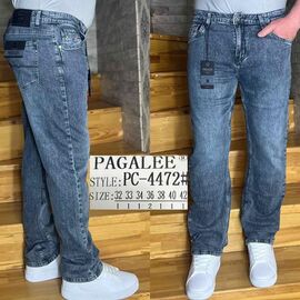 Джинси чоловічі PC4472 blue р.32-42 "Pagalee" недорого оптом від прямого постачальника