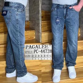 Джинси чоловічі PC4473 blue р.32-42 "Pagalee" недорого оптом від прямого постачальника