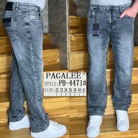 Джинси чоловічі PB4471 grey р.32-42 "Pagalee" недорого оптом від прямого постачальника