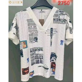 футболка жіноча 2750 white р.52-62 "LIDA" недорого оптом від прямого постачальника