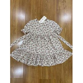 Сукня дитяча легка на дівчинку 271 beige р.104-128 "RSV" недорого оптом від прямого постачальника