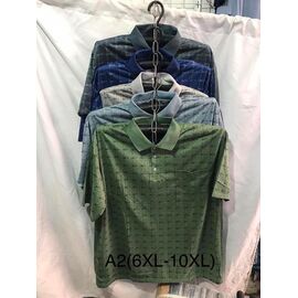 Футболка чоловіча A2 mix р.6XL-10XL "ZERO" недорого оптом від прямого постачальника