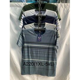 Футболка чоловіча A220 mix р.XL-5XL "ZERO" недорого оптом від прямого постачальника