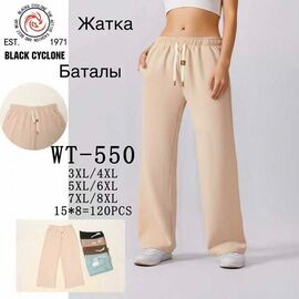 Штани спортивні жіночі WT551 mix р.3XL-8XL "ZERO" недорого оптом від прямого постачальника
