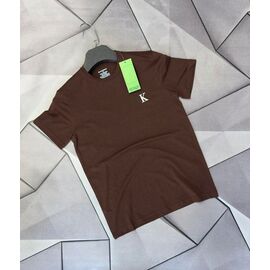 Фотография Футболка мужская 66973 brown р.S-2XL "MACCALI" недорого оптом от прямого поставщика