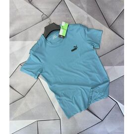 Фотография Футболка мужская 66981 l.blue р.S-2XL "MACCALI" недорого оптом от прямого поставщика