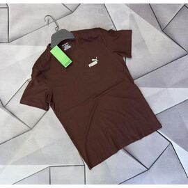 Фотография Футболка мужская 66984 brown р.S-2XL "MACCALI" недорого оптом от прямого поставщика