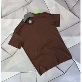 Футболка чоловіча 66989 brown р.S-2XL "MACCALI" недорого оптом від прямого постачальника