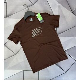 Футболка чоловіча 66999 brown р.S-2XL "MACCALI" недорого оптом від прямого постачальника