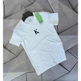 Футболка чоловіча 67003 white р.S-2XL "MACCALI" недорого оптом від прямого постачальника