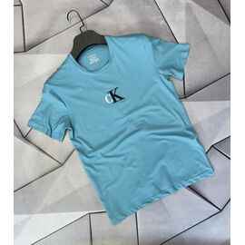 Футболка чоловіча 67005 l.blue р.S-2XL "MACCALI" недорого оптом від прямого постачальника