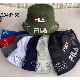 Фотография Панама мужская D34 mix р.58 "WHITE" недорого оптом от прямого поставщика