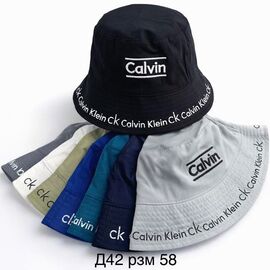 Фотография Панама мужская D42 mix р.58 "WHITE" недорого оптом от прямого поставщика