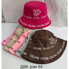 Фотография Панама детская на девочку D59 mix р.54 "WHITE" недорого оптом от прямого поставщика