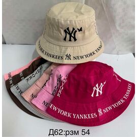 Фотография Панама детская на девочку D62 mix р.54 "WHITE" недорого оптом от прямого поставщика