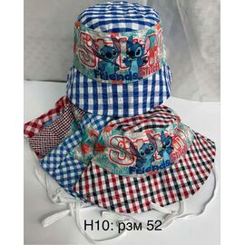 Фотография Панама детская на мальчика H10 mix р.52 "WHITE" недорого оптом от прямого поставщика