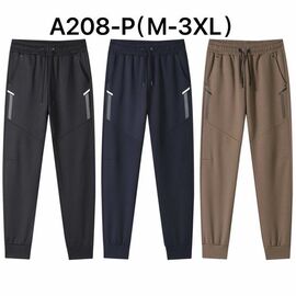 Штани спортивні чоловічі A208P navy р.M-3XL "Ale-Ate" недорого оптом від прямого постачальника