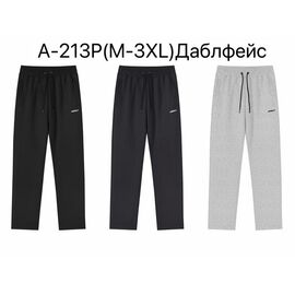 Штани спортивні чоловічі A213P l.grey р.M-3XL "Ale-Ate" недорого оптом від прямого постачальника