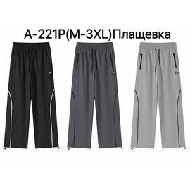 Штани спортивні чоловічі A221P black р.M-3XL "Ale-Ate" недорого оптом від прямого постачальника